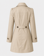 Kacob | Women's Short Single-Breasted Trench Coat