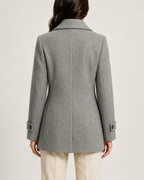 Kacob | Women's Short Tailored Pea Coat