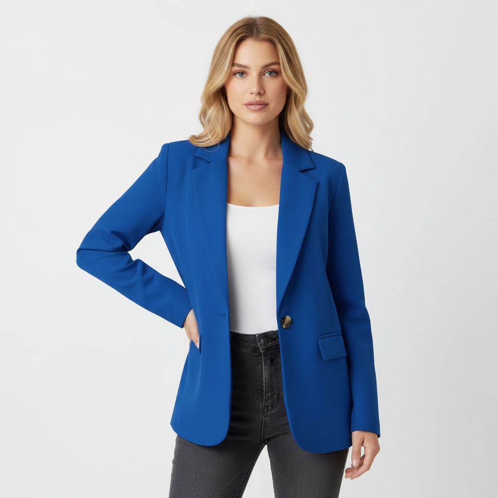 Kacob | Women's Single Button Work Blazer