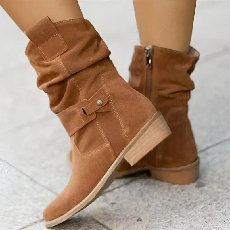 Kacob | Women's Slouch Mid Calf Boots