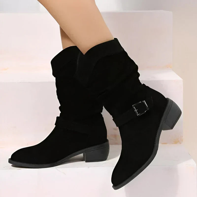 Kacob | Women's Slouch Mid Calf Boots