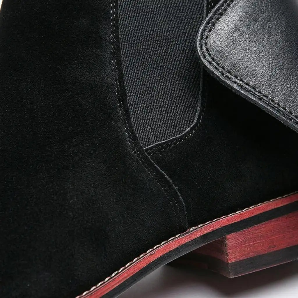 Women's Suede Chelsea Ankle Boots