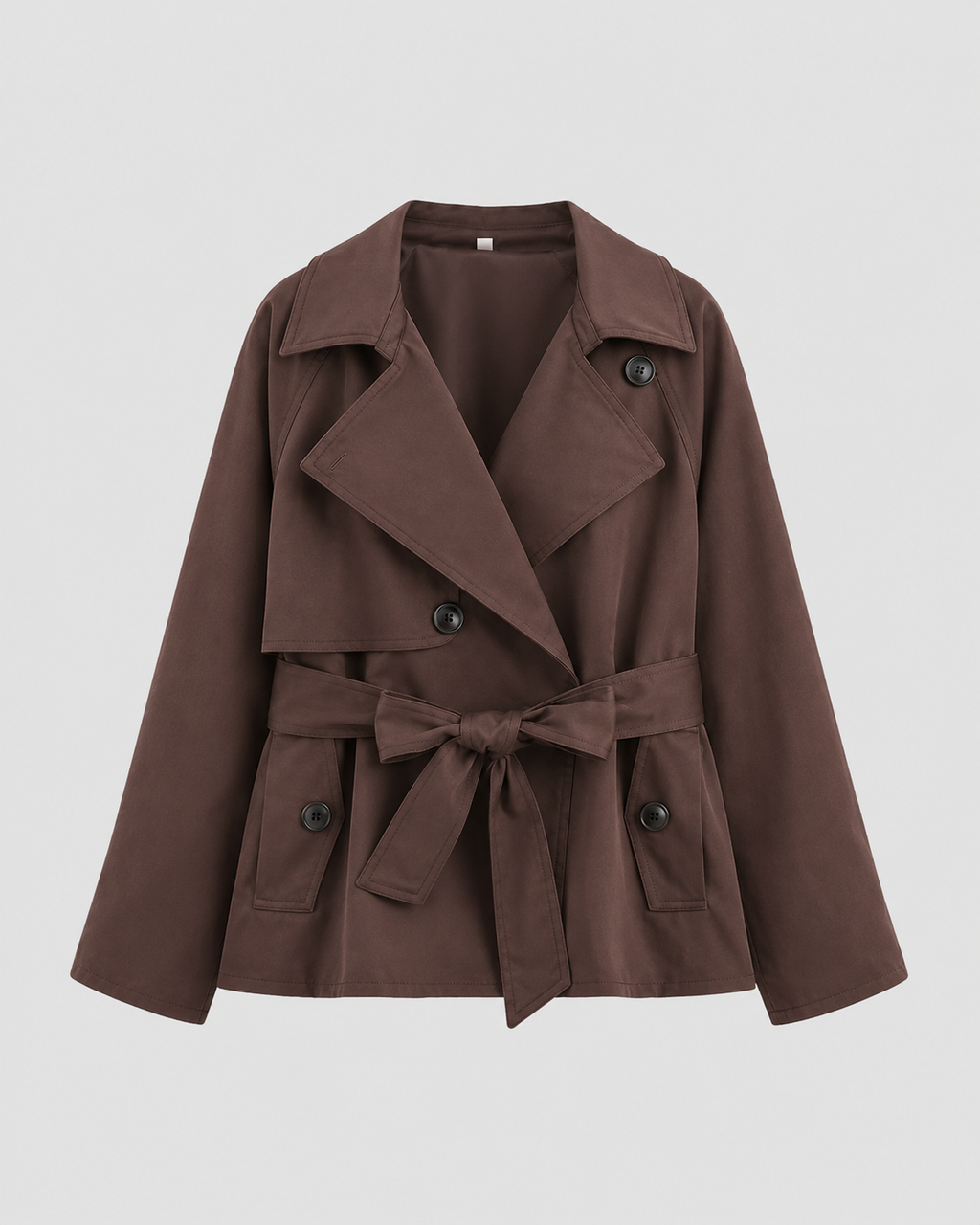 Kacob | Women's Tie Waist Trench Coat