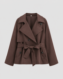 Kacob | Women's Tie Waist Trench Coat