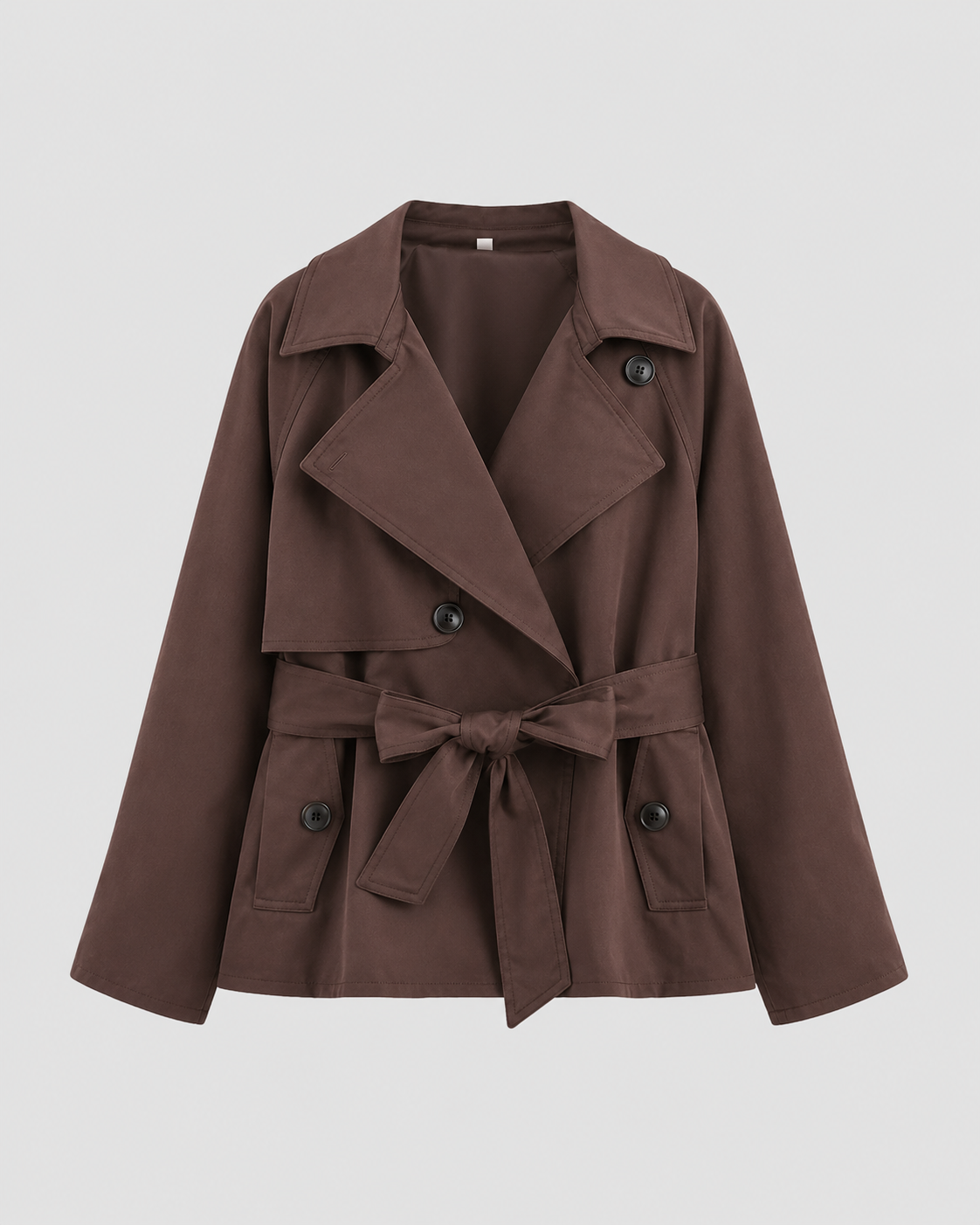 Kacob | Women's Tie Waist Trench Coat