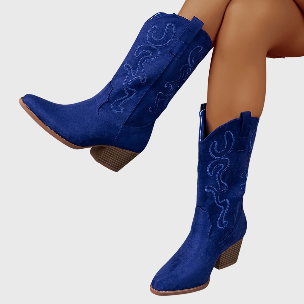 Kacob | Women's Vibrant Embroidered Western Boots