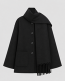 Kacob | Women's Whipstitch Scarf Coat