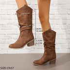 Kacob | Women's Wide Calf Western Boots