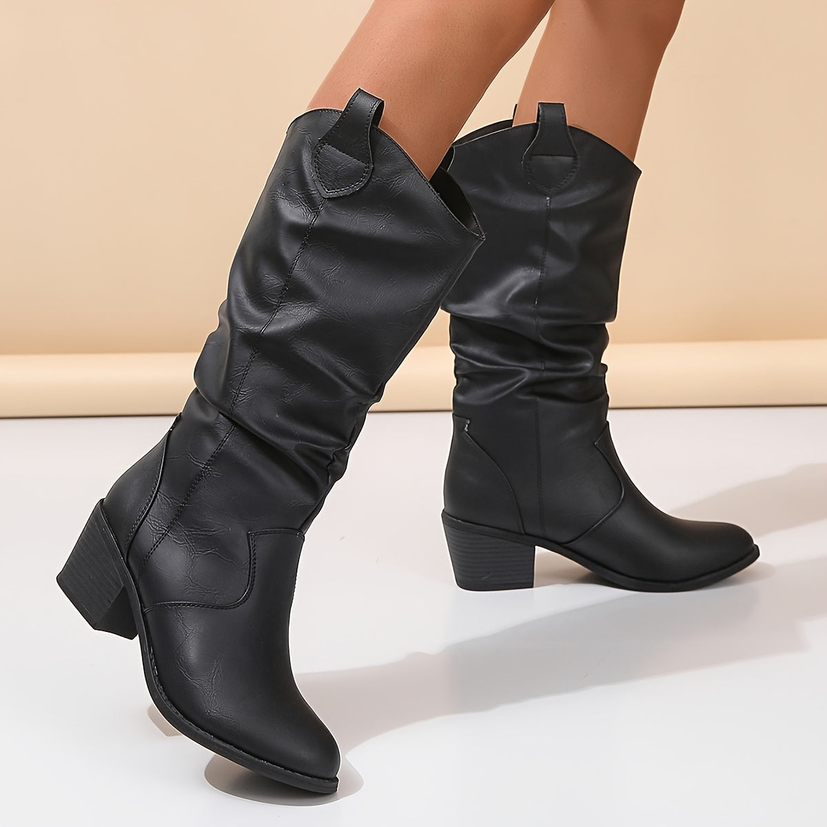 Kacob | Women's Wide Calf Western Boots
