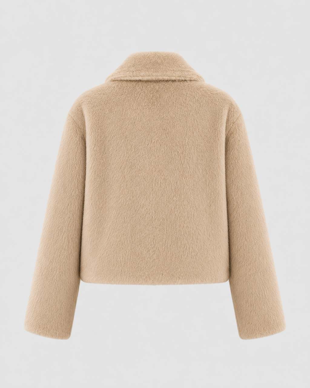 Kacob | Women's Wide Collar Faux Fur Jacket