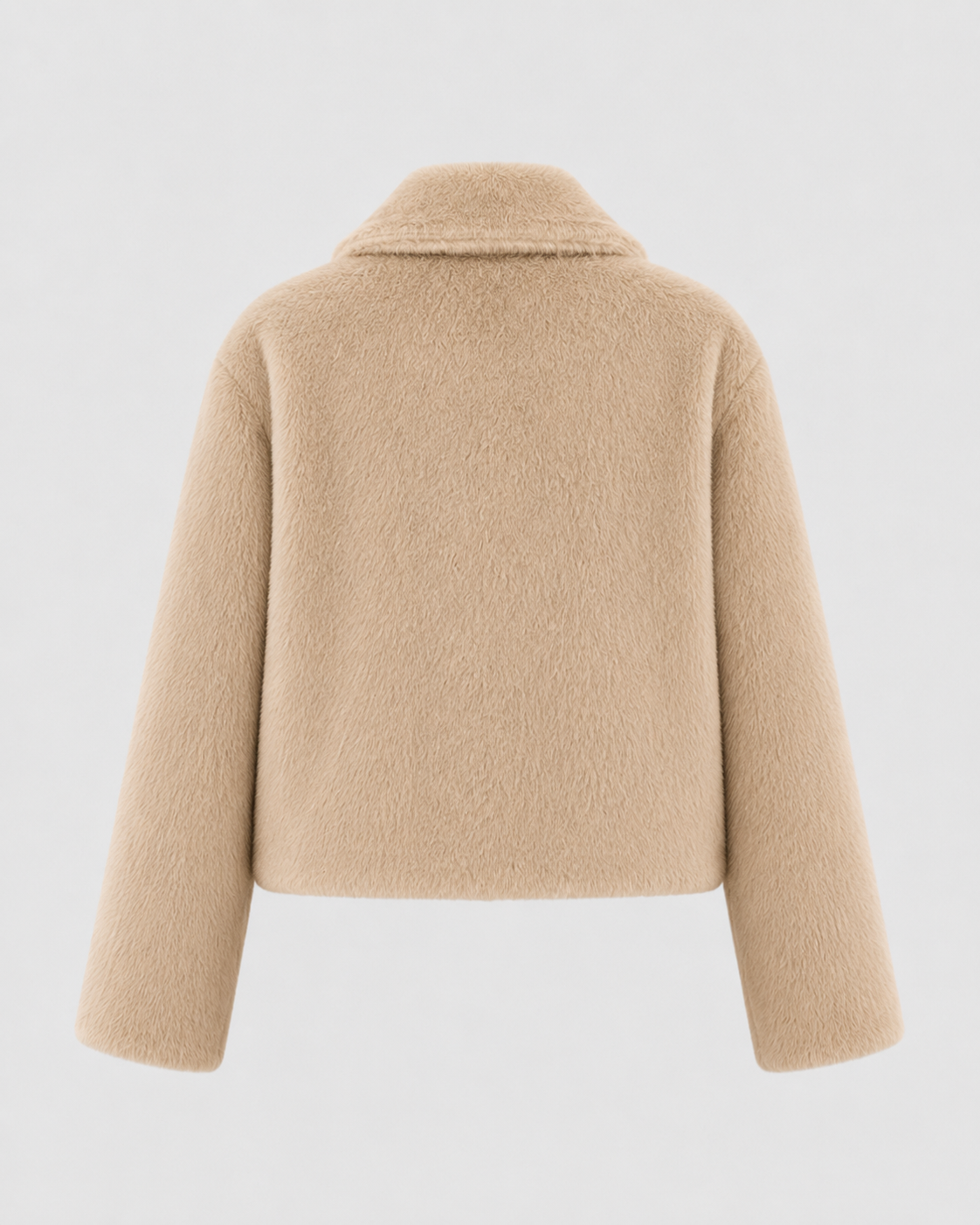 Kacob | Women's Wide Collar Faux Fur Jacket