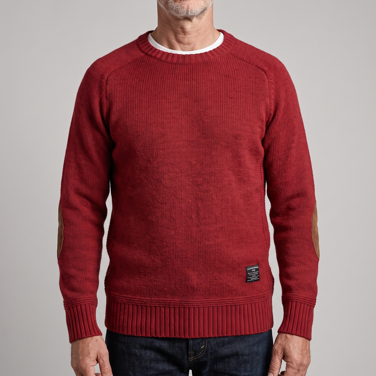 Kacob | Men's Alpine Style Knitted Jumper – Classic Winter Pullover
