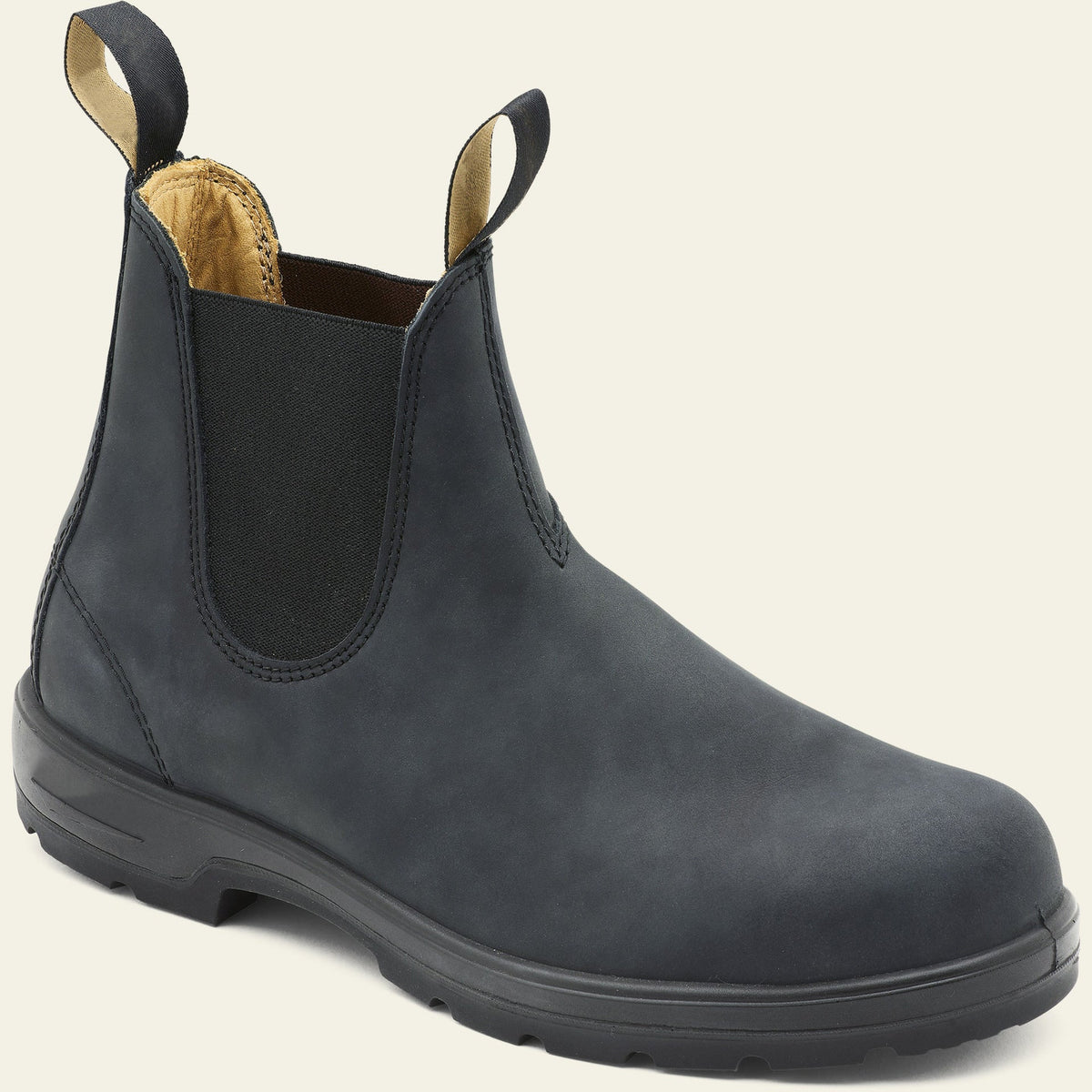 Kacob | Men's Chelsea Boots – Slip On Ankle Boots with Deep Tread Sole