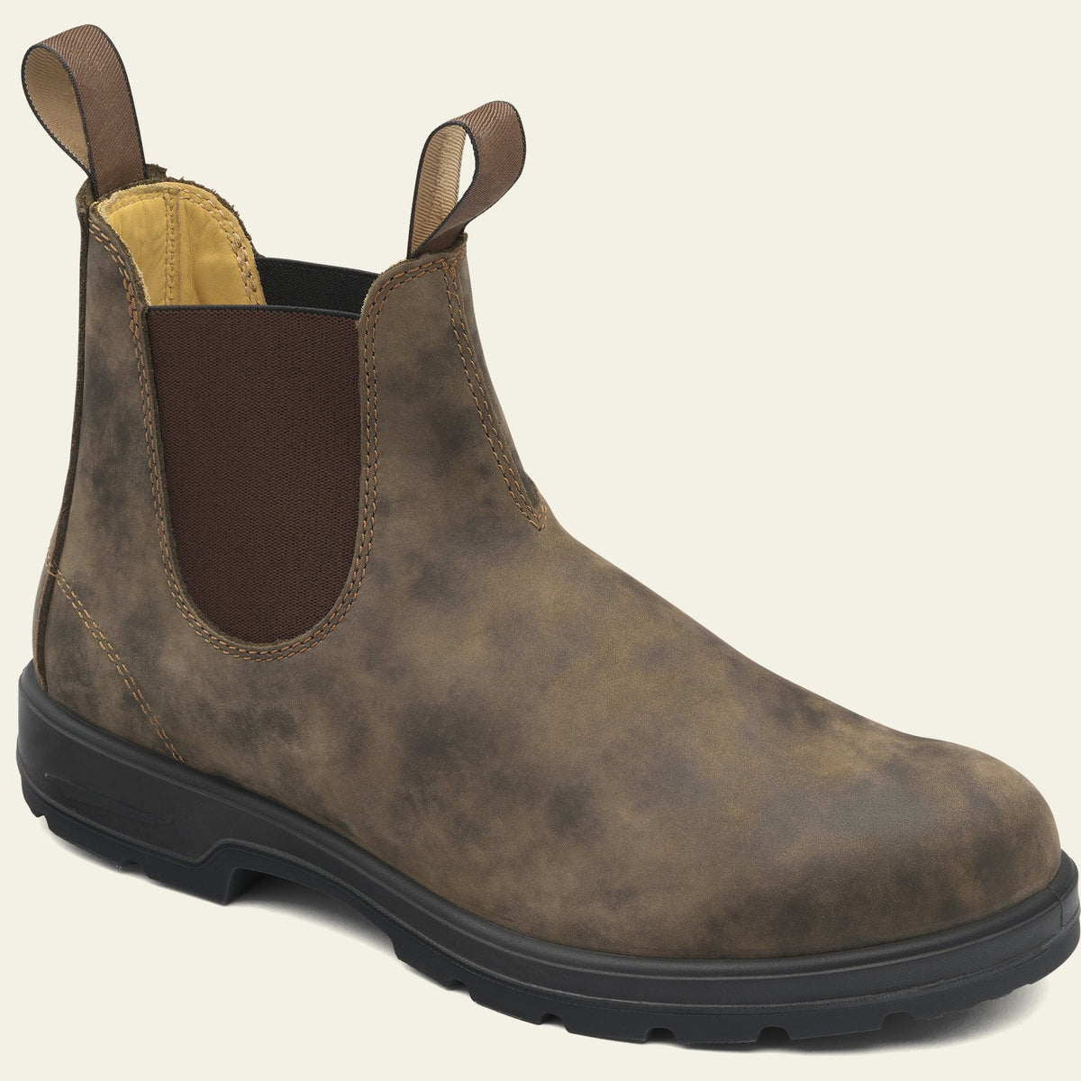 Kacob | Men's Chelsea Boots – Slip On Ankle Boots with Deep Tread Sole