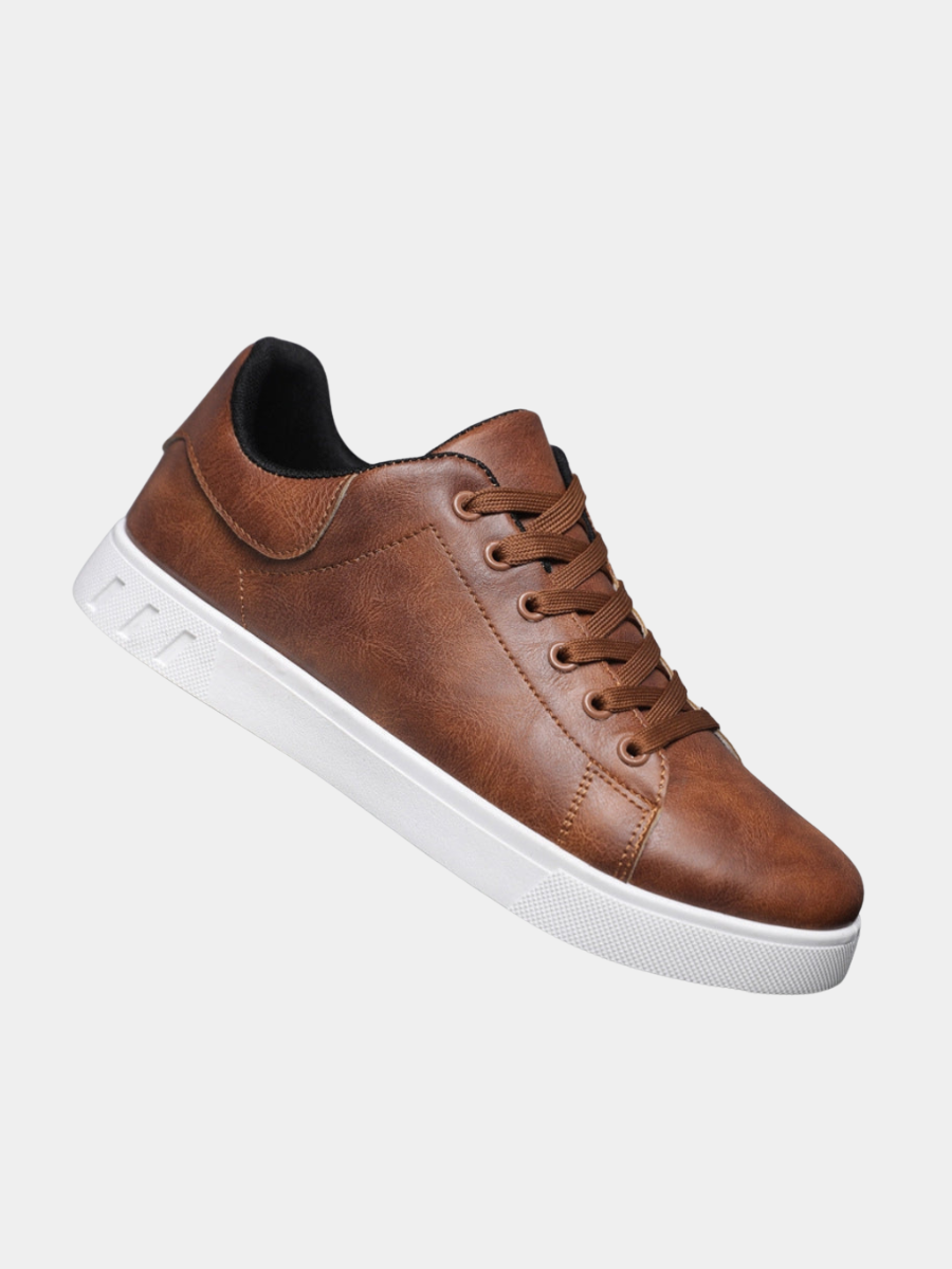Kacob | Men's Classic Lace-Up Trainers – Smart Casual Everyday Shoes