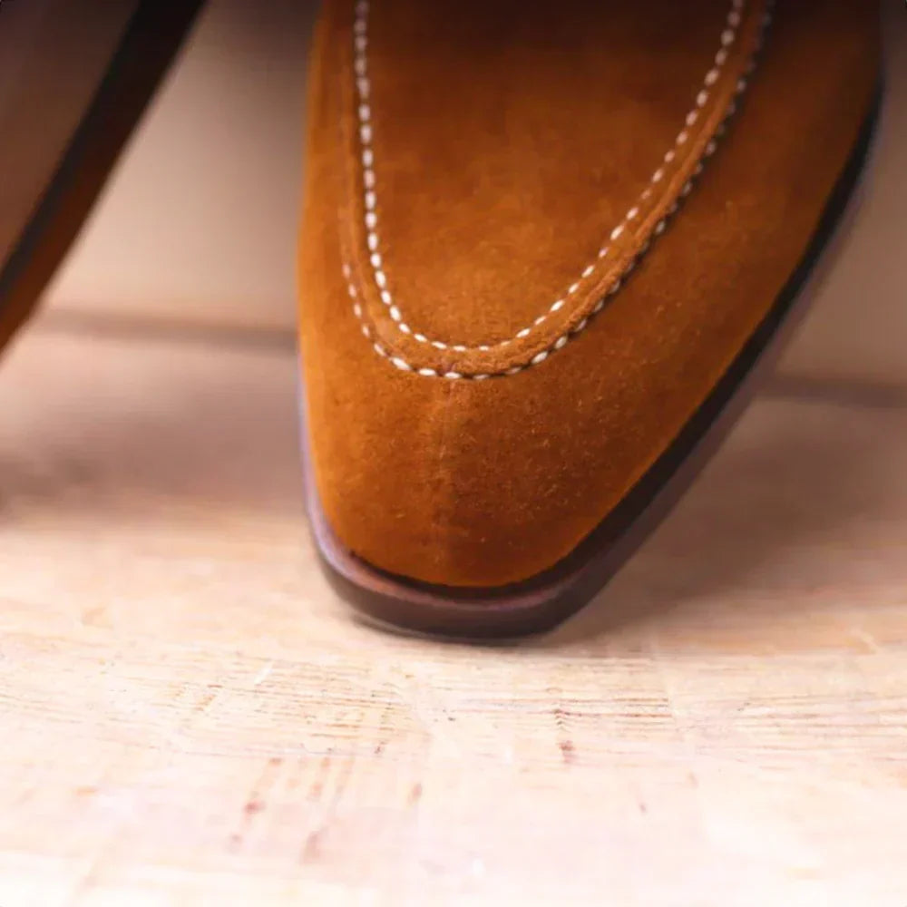 Kacob | Men's Derby Shoes – Split Toe Lace Up Smart Shoes