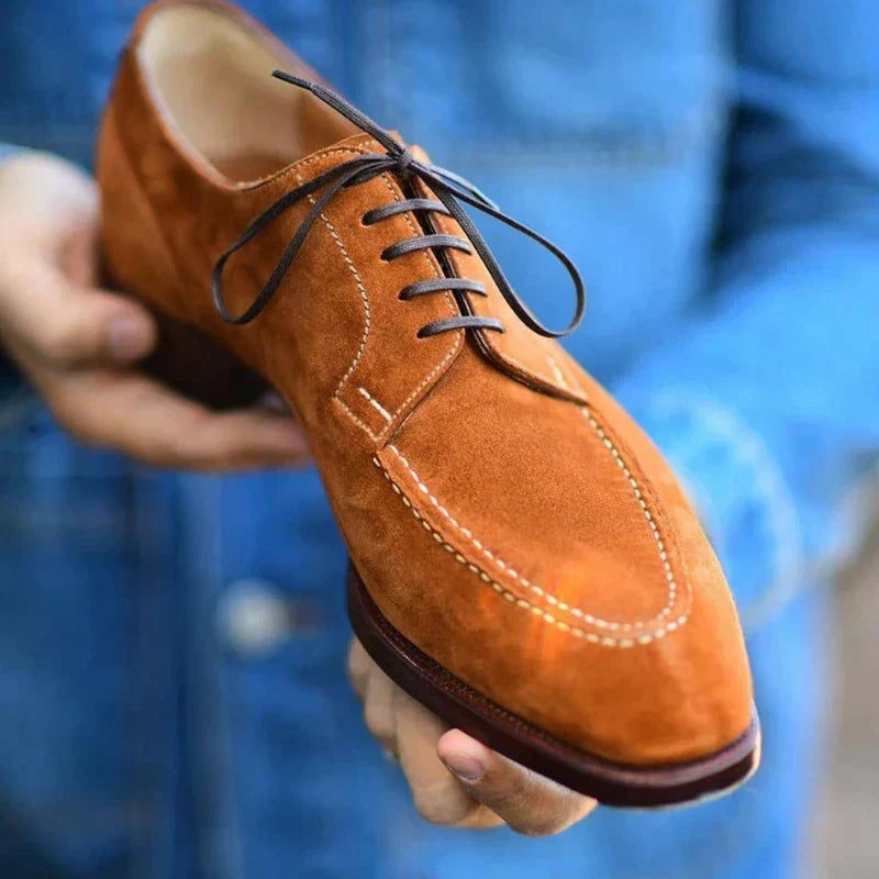 Kacob | Men's Derby Shoes – Split Toe Lace Up Smart Shoes