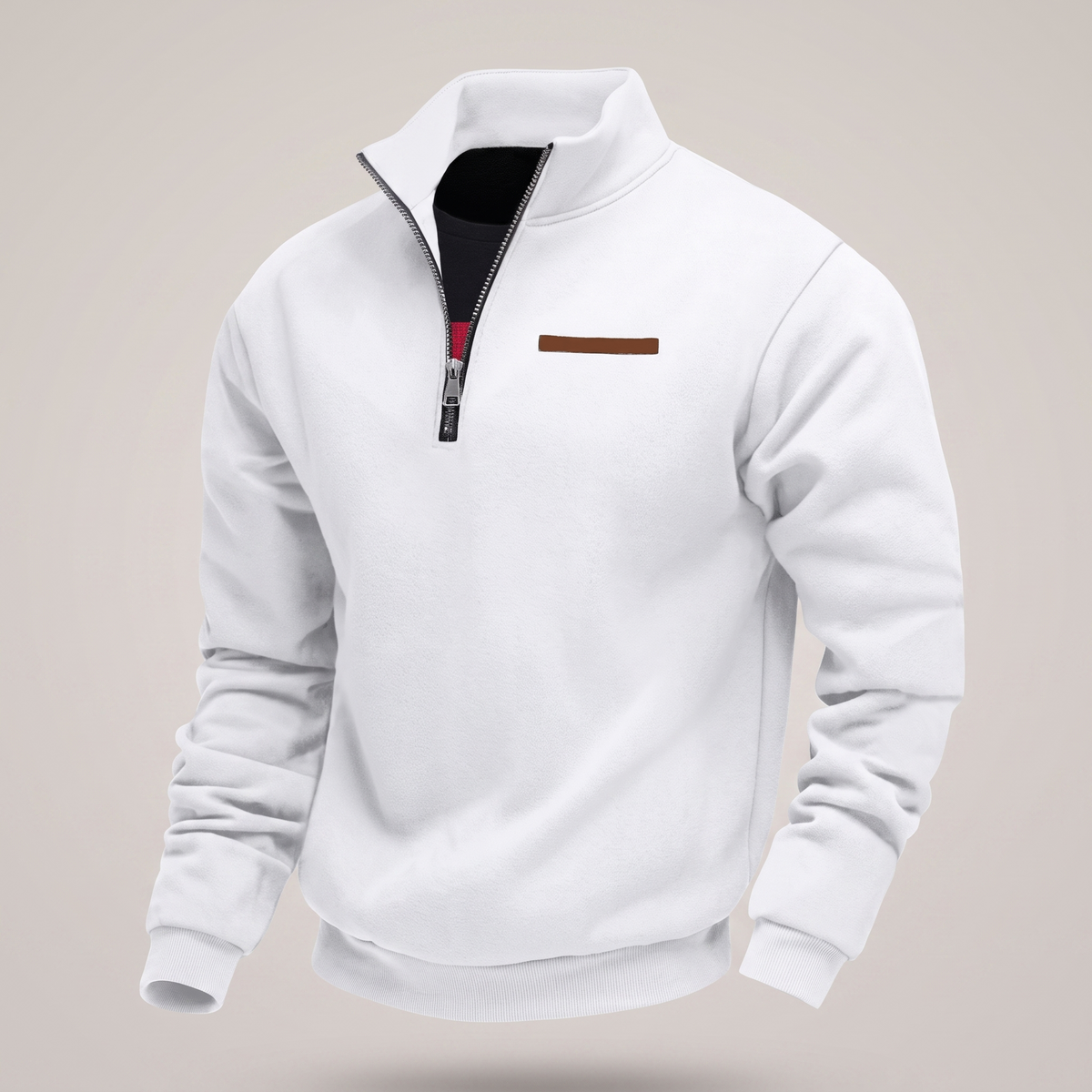 Kacob | Men's Fleece Lined Pullover Sweatshirt – Relaxed Everyday Mens Jumper