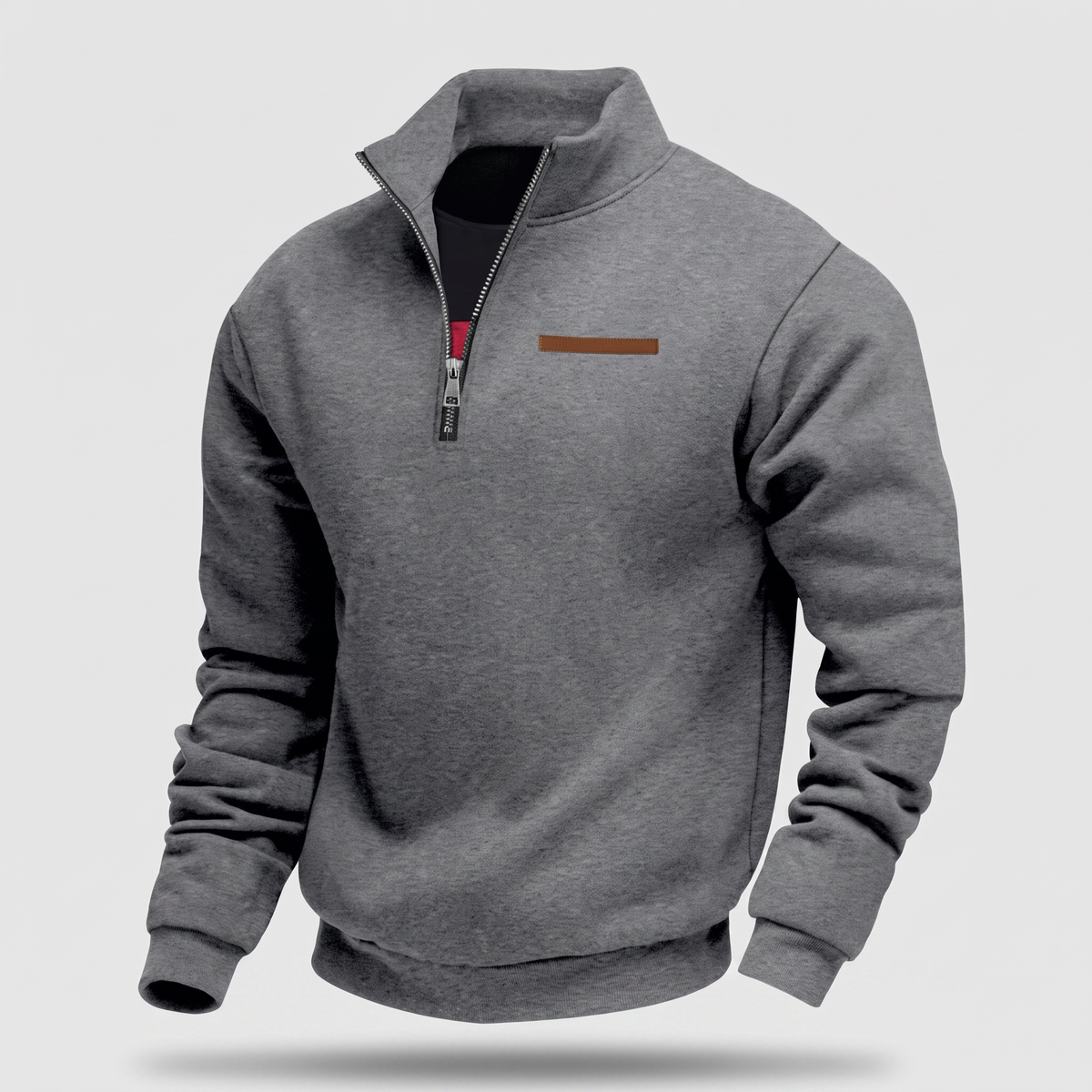 Kacob | Men's Fleece Lined Pullover Sweatshirt – Relaxed Everyday Mens Jumper