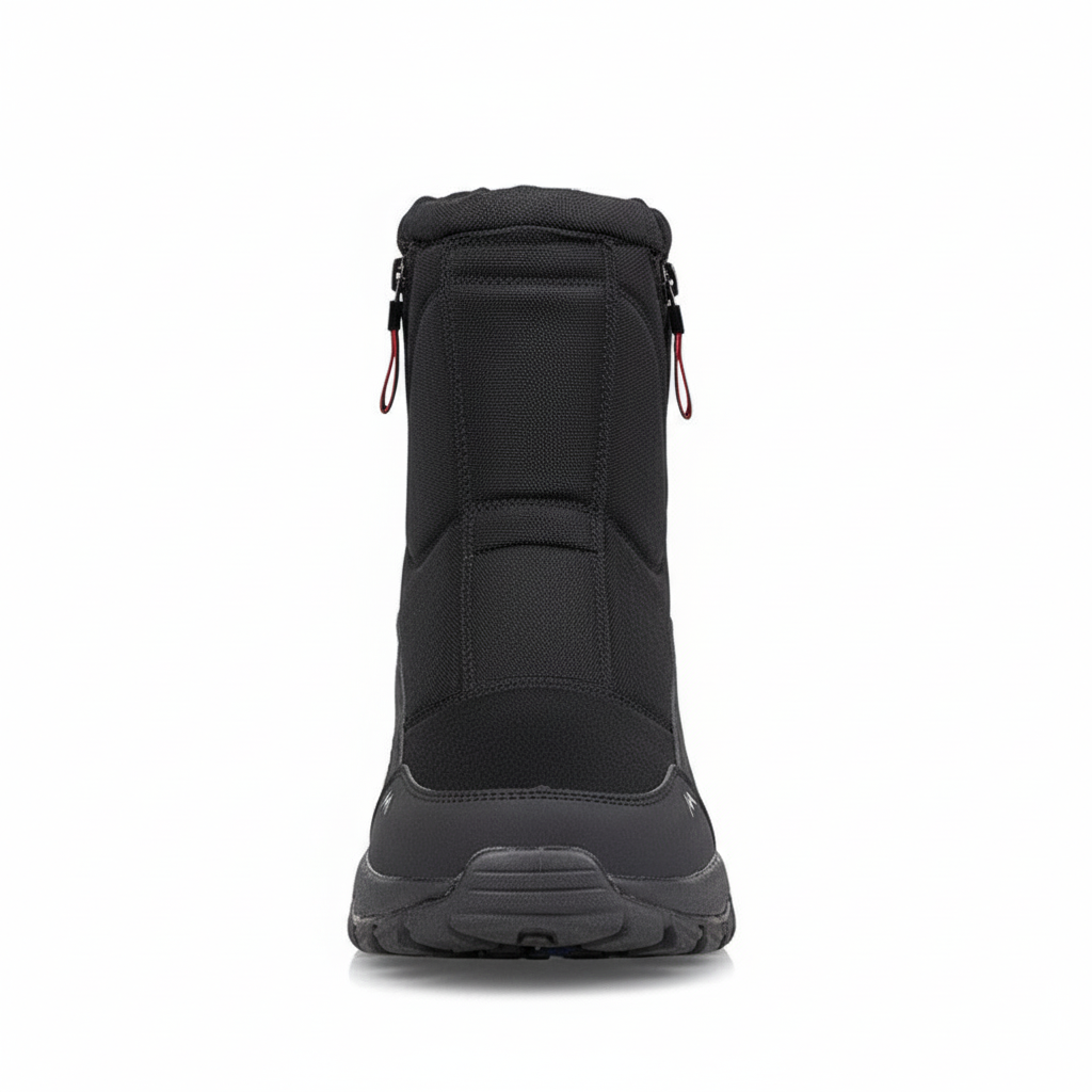 Men's Fleece Lined Side Zip Snow Boots