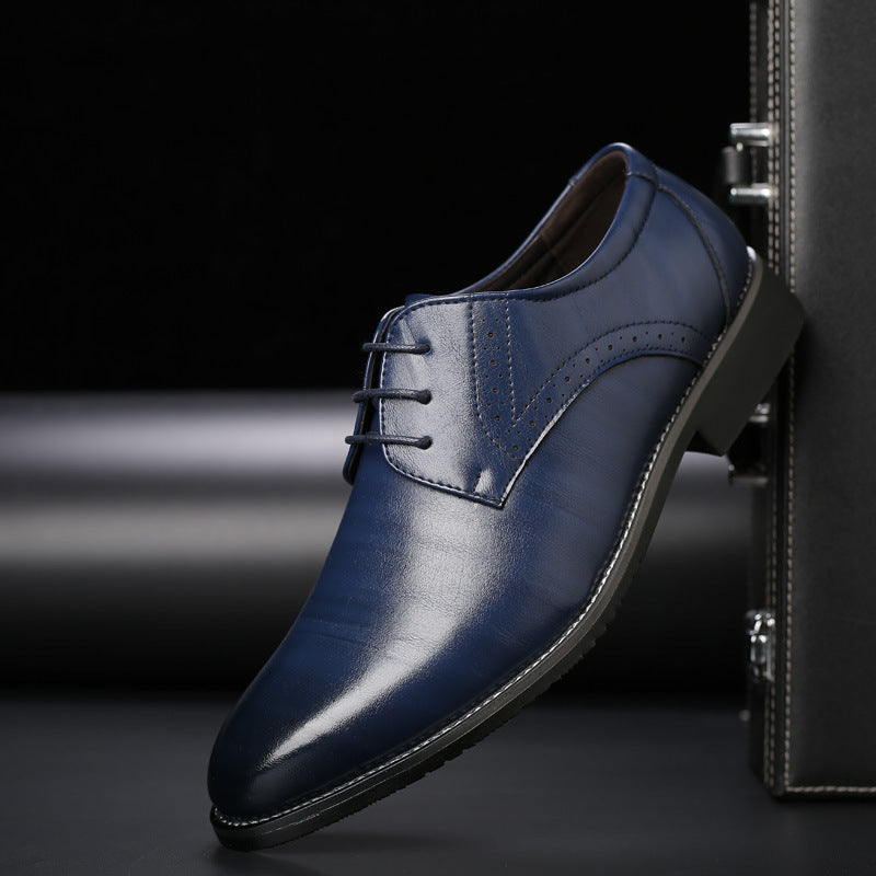 Kacob | Men's Formal Derby Shoes – Lace Up Smart Wedding Shoes