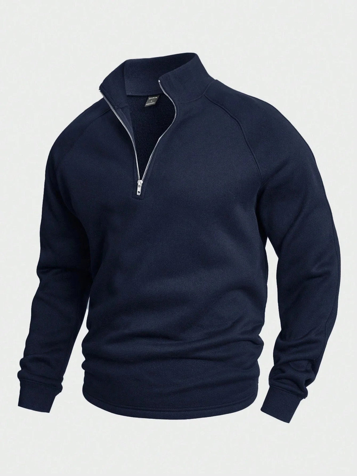 Kacob | Men's Half Zip Jumper – High Neck Sweatshirt Style Pullover