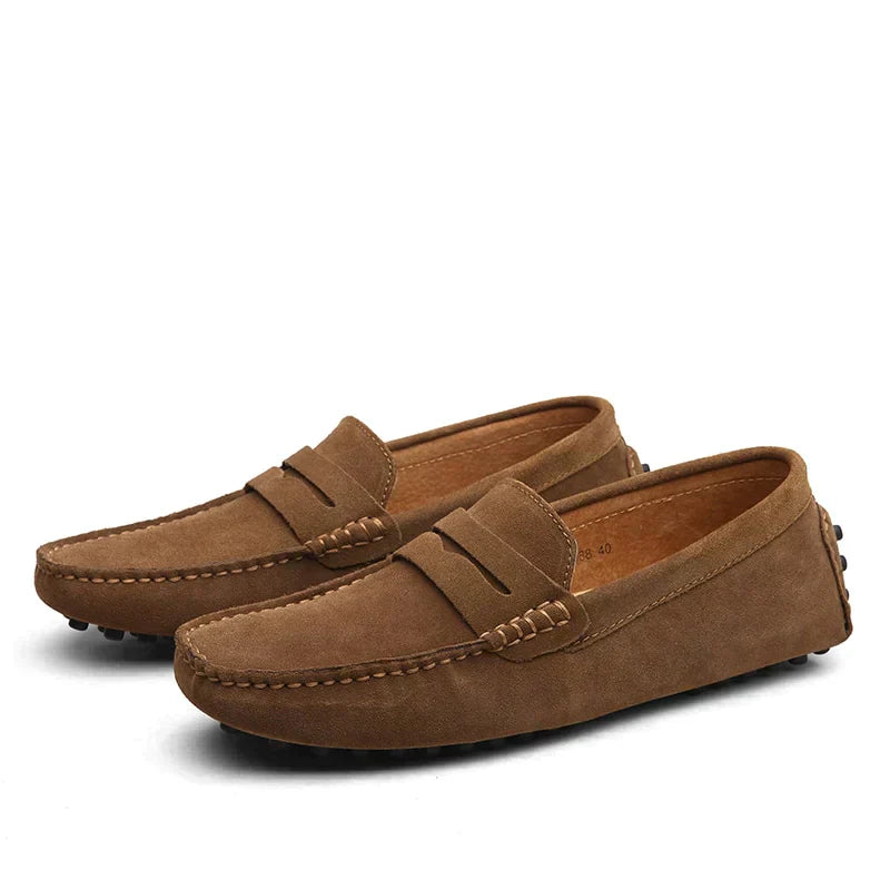 Kacob | Men's Moccasin Loafers – Slip On Penny Driving Shoes