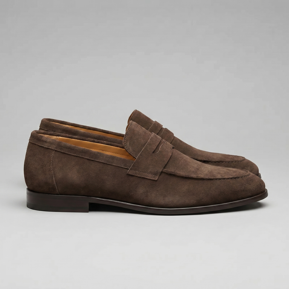 Kacob | Men's Penny Loafers – Slip On Moc Toe Smart Casual Loafers