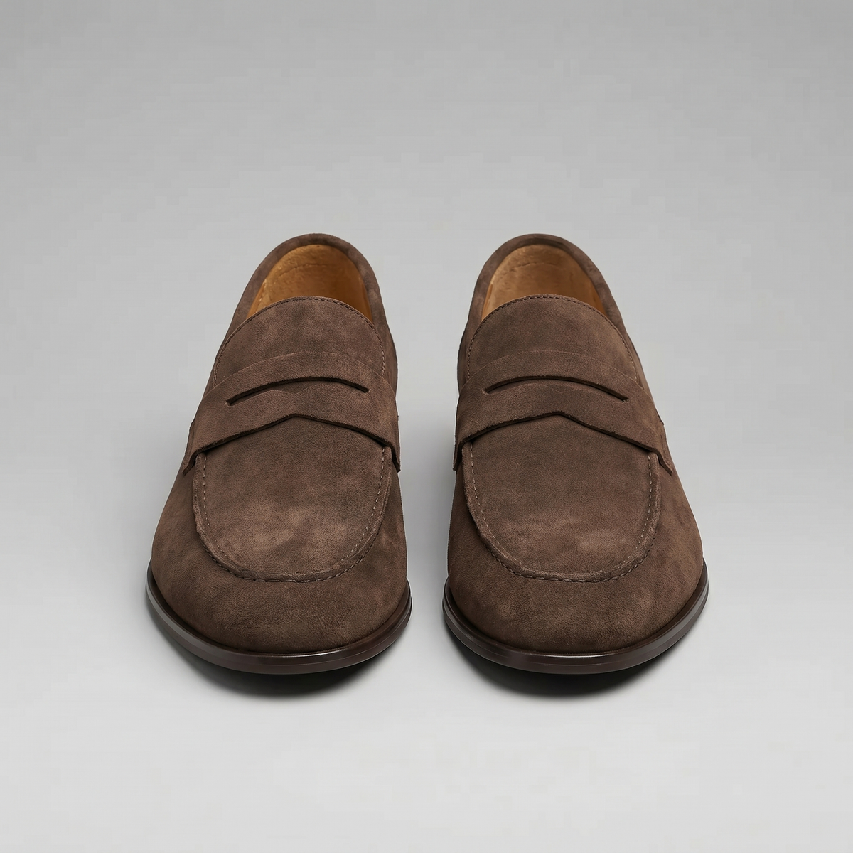 Kacob | Men's Penny Loafers – Slip On Moc Toe Smart Casual Loafers