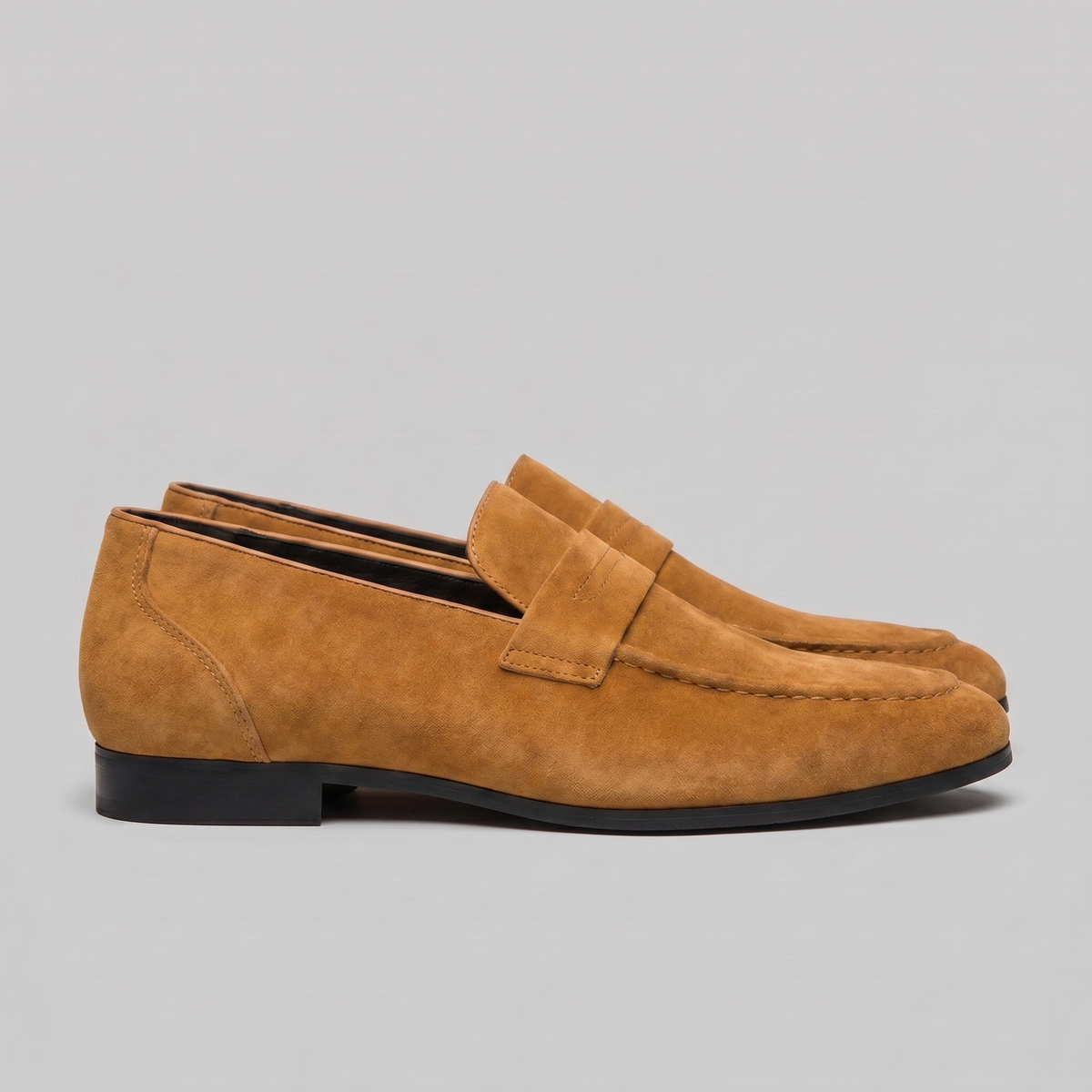 Kacob | Men's Penny Loafers – Slip On Moc Toe Smart Casual Loafers