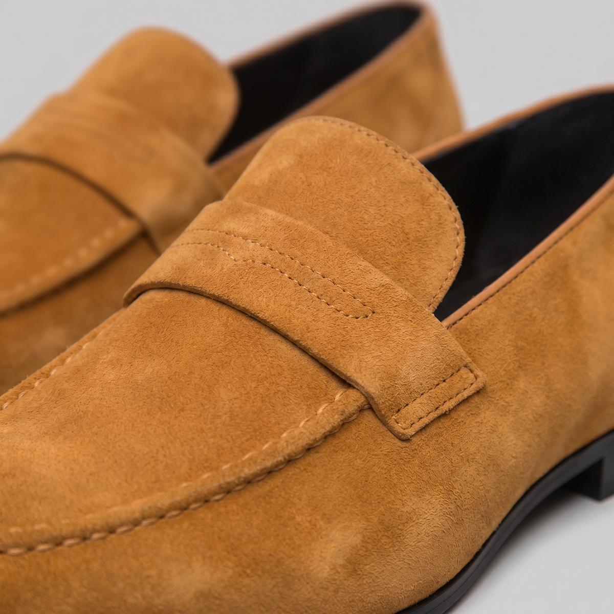 Kacob | Men's Penny Loafers – Slip On Moc Toe Smart Casual Loafers