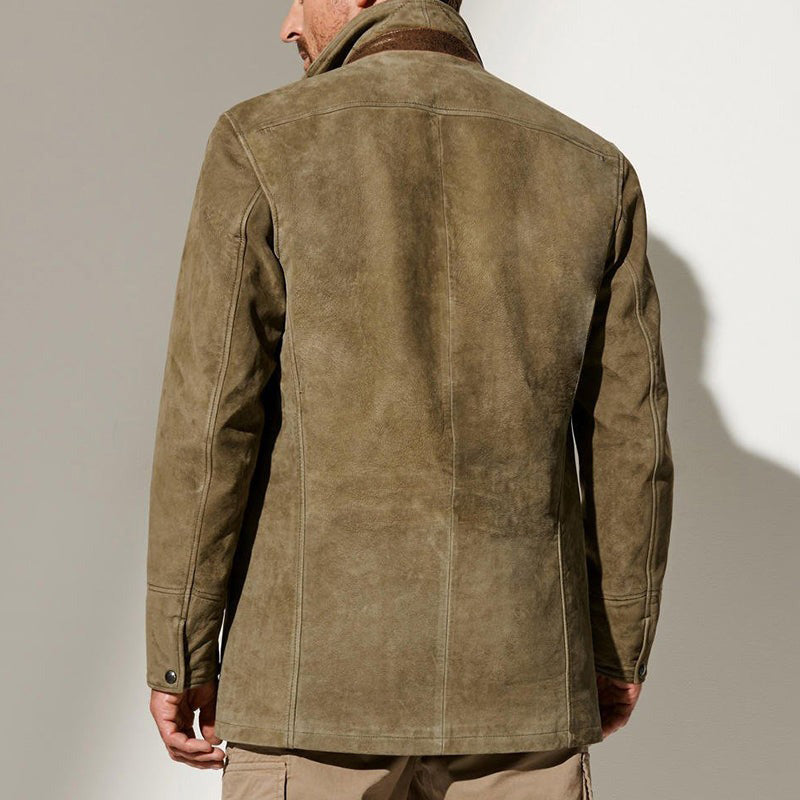 Kacob | Men's Smart Casual Blazer Jacket – Lapel Collar Button Front Jacket