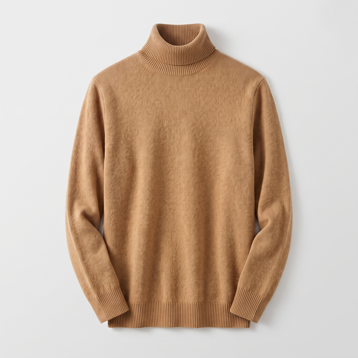 Kacob | Men's Tailored Fit Roll Neck Jumper – Classic Knitted Turtleneck
