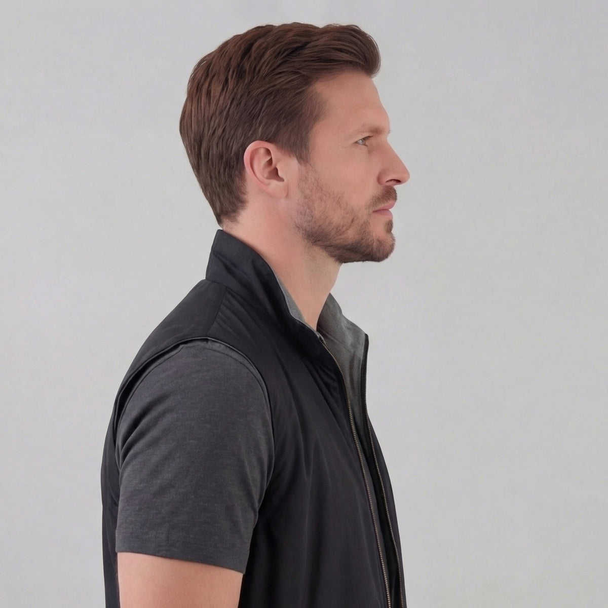 Kacob | Men's Tailored Gilet – Slim Insulated Layering Vest