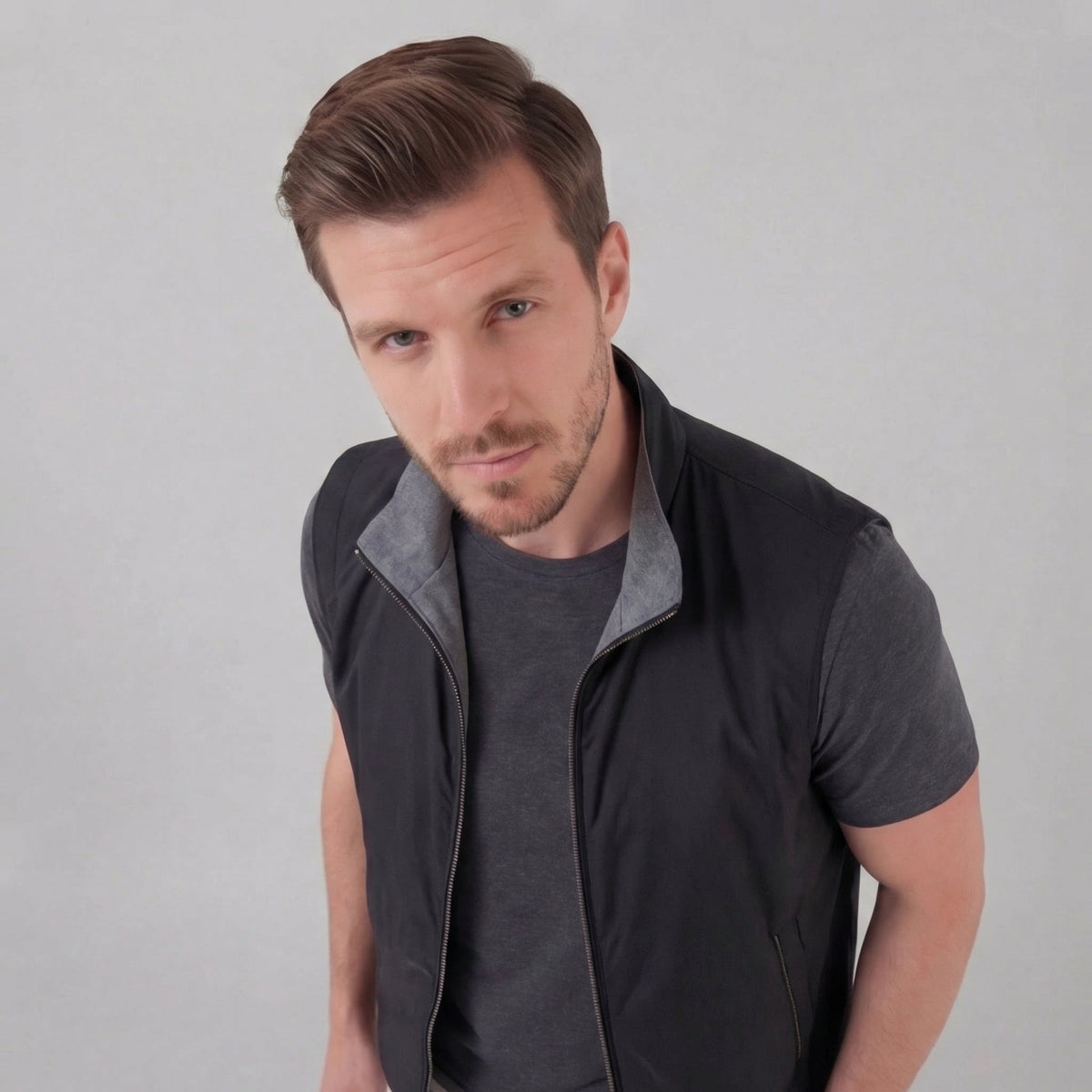 Kacob | Men's Tailored Gilet – Slim Insulated Layering Vest