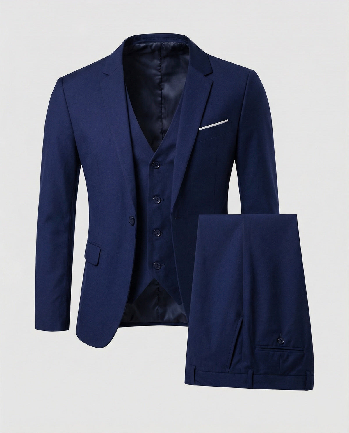 Kacob | Men's Tailored Suit – Classic Business Suit for Office and Occasions