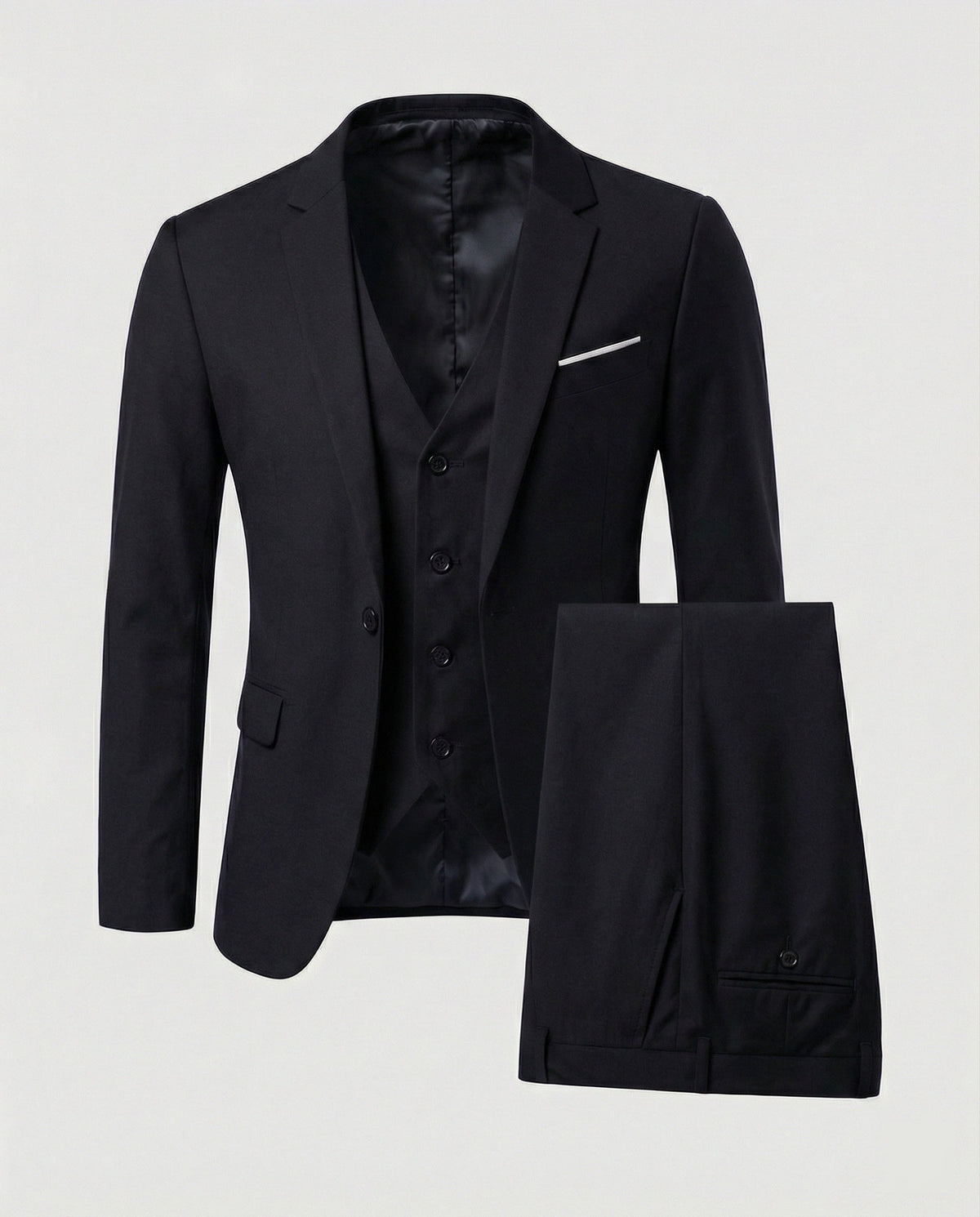 Kacob | Men's Tailored Suit – Classic Business Suit for Office and Occasions