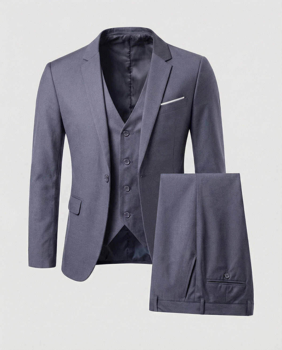Kacob | Men's Tailored Suit – Classic Business Suit for Office and Occasions