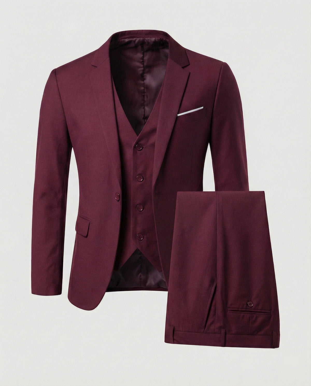 Kacob | Men's Tailored Suit – Classic Business Suit for Office and Occasions