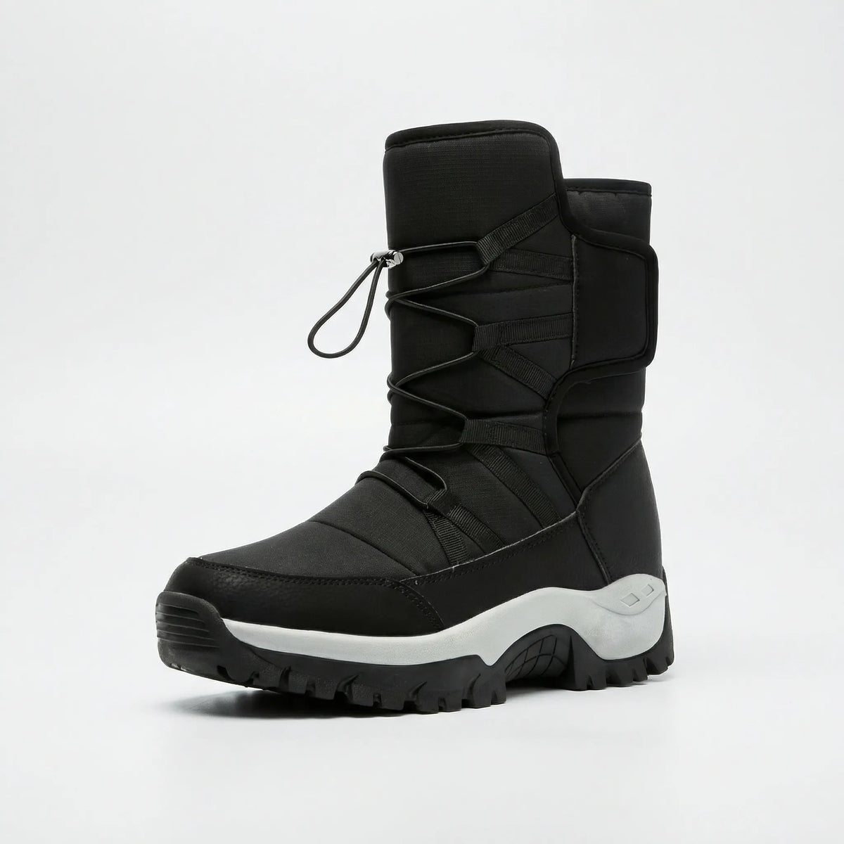 Men's Toggle Lace Mid-Calf Snow Boots
