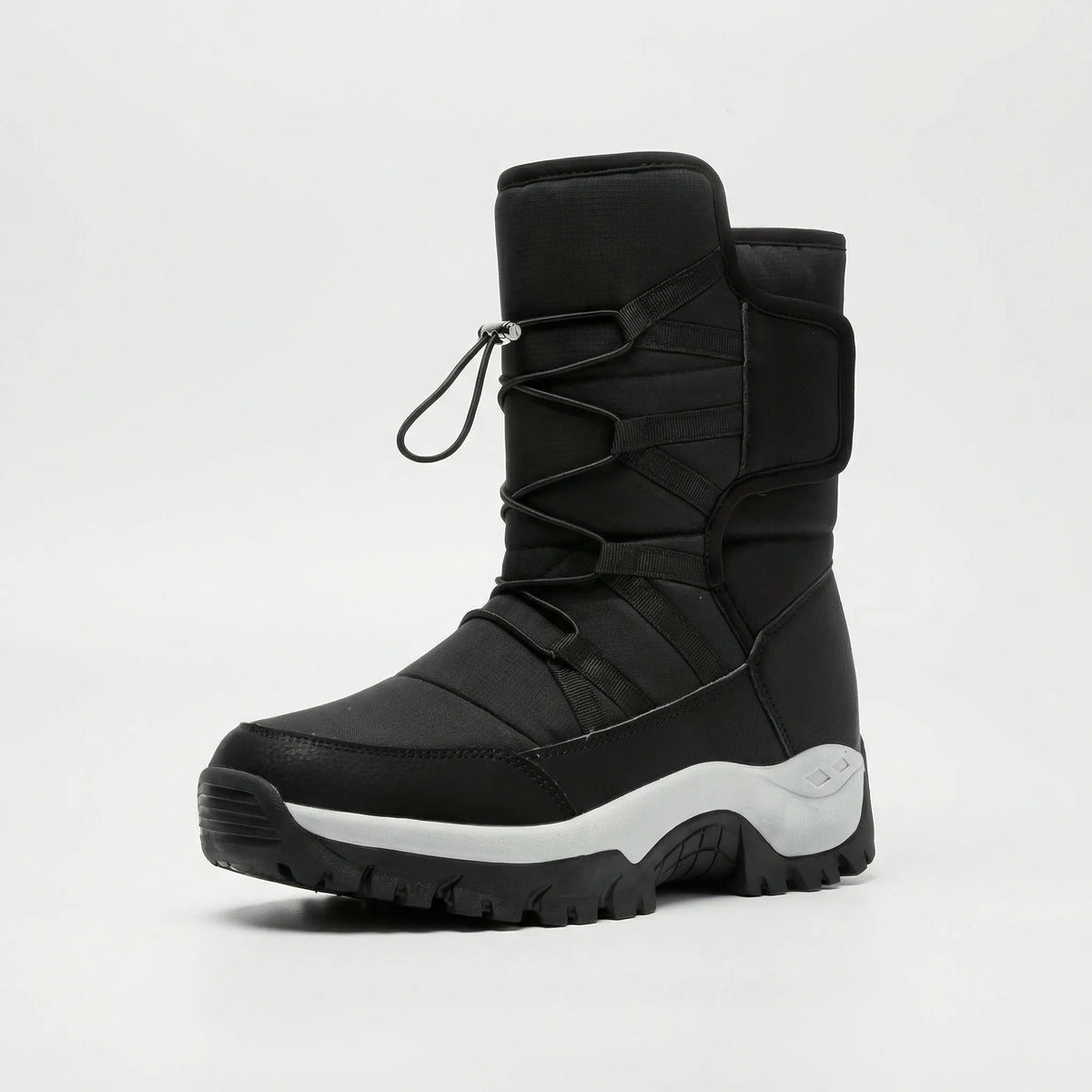 Men's Toggle Lace Mid-Calf Snow Boots