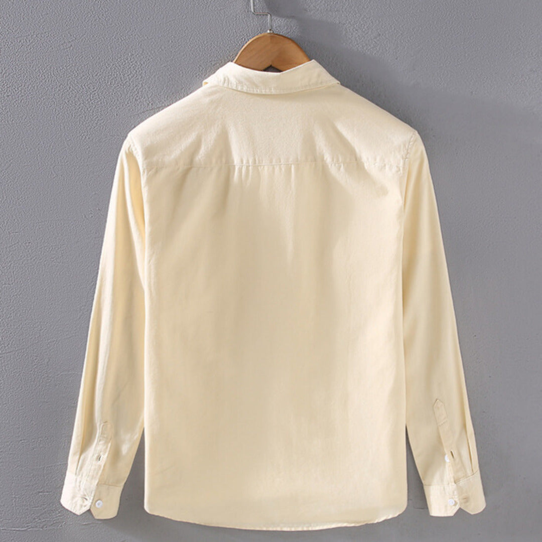 Kacob | Men's Utility Overshirt – Twin Pocket Casual Shirt Jacket