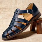 Men's Woven Strap Fisherman Sandals – Closed Toe