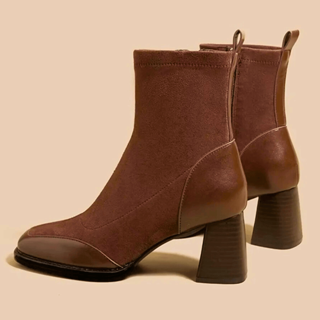kacob womens block heel ankle boots