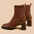 kacob womens block heel ankle boots