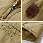 Kacob | Men's Multi Pocket Fleece Lined Parka