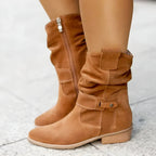 kacob womens slouch mid calf boots