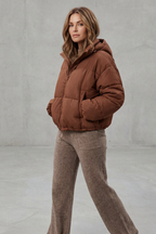 Kacob | Quilted Cropped Puffer Jacket