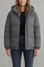 Kacob | Quilted Hooded Puffer Jacket