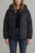 Kacob | Quilted Hooded Puffer Jacket